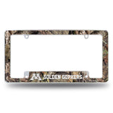NCAA Minnesota Golden Gophers All Over Chrome Frame Fan Gear NCAA Minnesota Golden Gophers