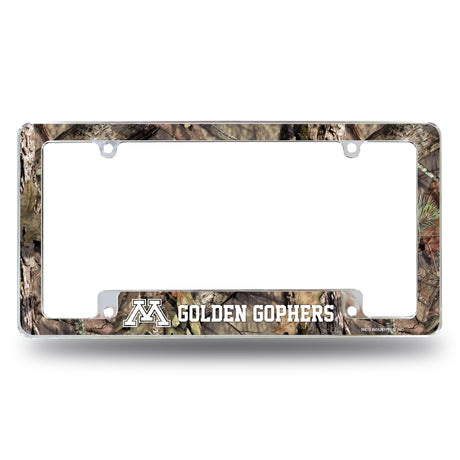NCAA Minnesota Golden Gophers All Over Chrome Frame Fan Gear NCAA Minnesota Golden Gophers