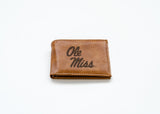 NCAA Mississippi Rebels - Ole Miss Laser Engraved Bill-Fold Fan Gear NCAA Mississippi Rebels