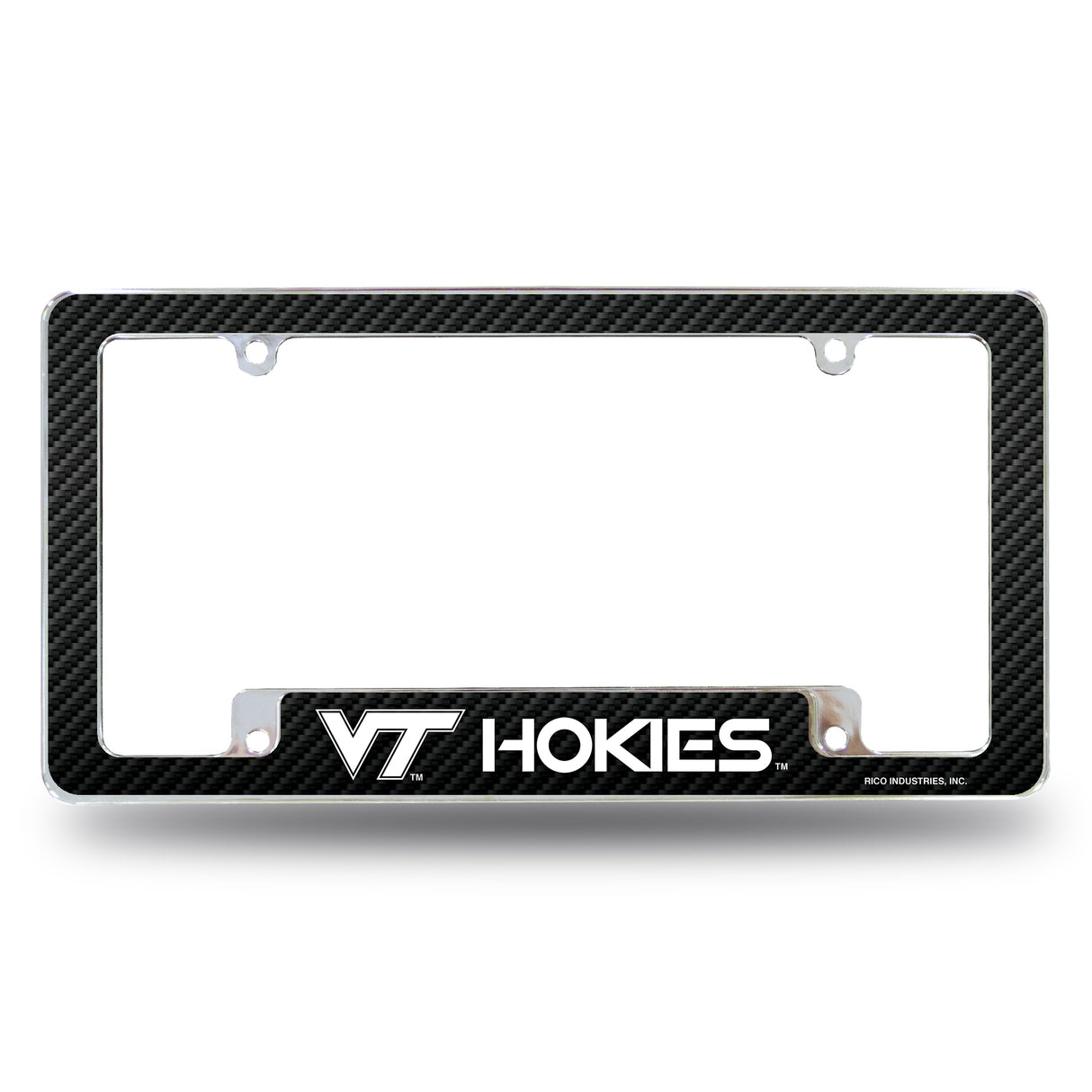 NCAA Virginia Tech Hokies All Over Chrome Frame Fan Gear NCAA Virginia Tech Hokies