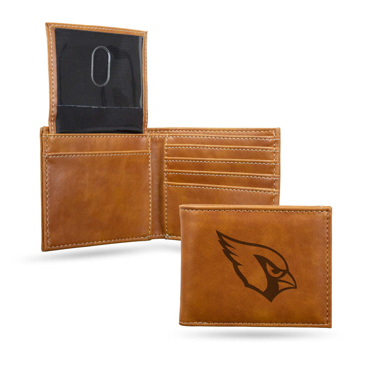 NFL Arizona Cardinals Laser Engraved Bill-Fold Fan Gear NFL Arizona Cardinals