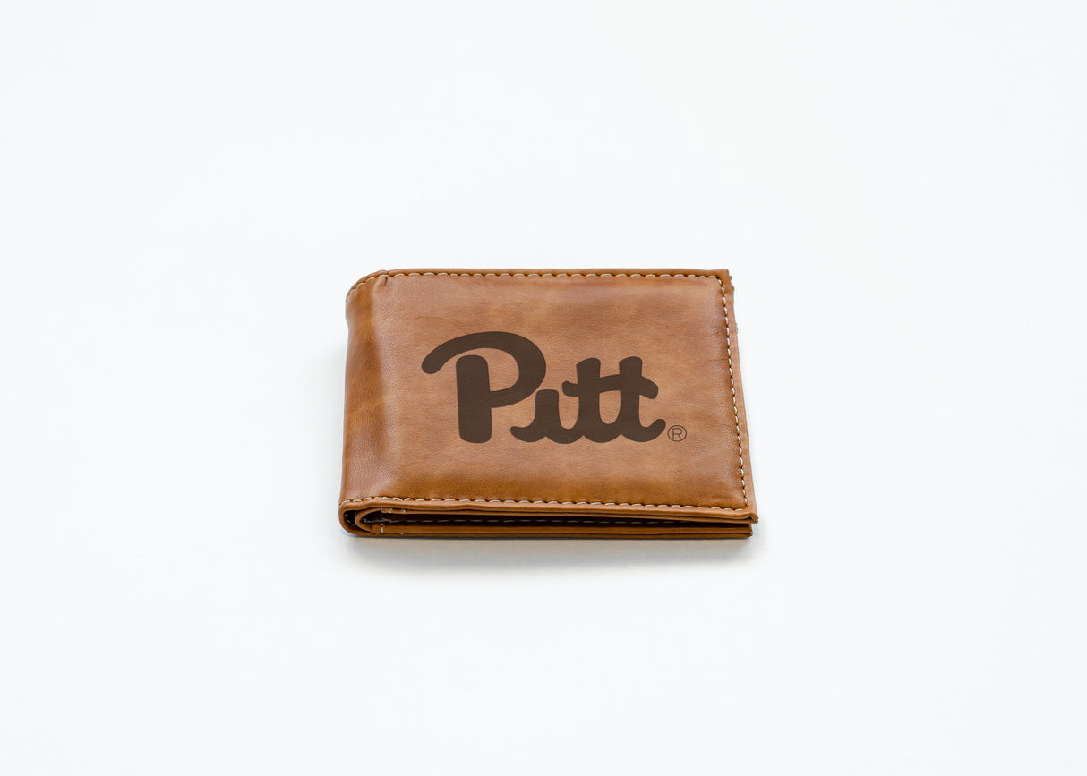 NCAA Pitt Panthers Laser Engraved Bill-Fold Fan Gear NCAA Pitt Panthers