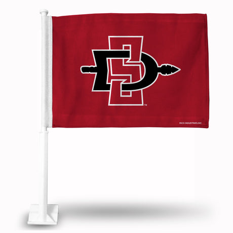 NCAA San Diego State Aztecs - SDSU Car Flag Fan Gear NCAA San Diego State Aztecs