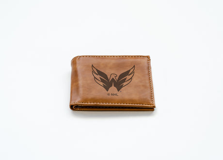 NHL Washington Capitals Laser Engraved Billfold Fan Gear NHL Washington Capitals
