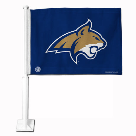 NCAA Montana State Bobcats Car Flag Fan Gear NCAA Montana State Bobcats