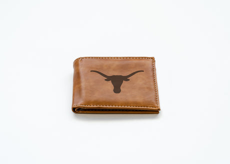 NCAA Texas Longhorns Laser Engraved Bill-Fold Fan Gear NCAA Texas Longhorns