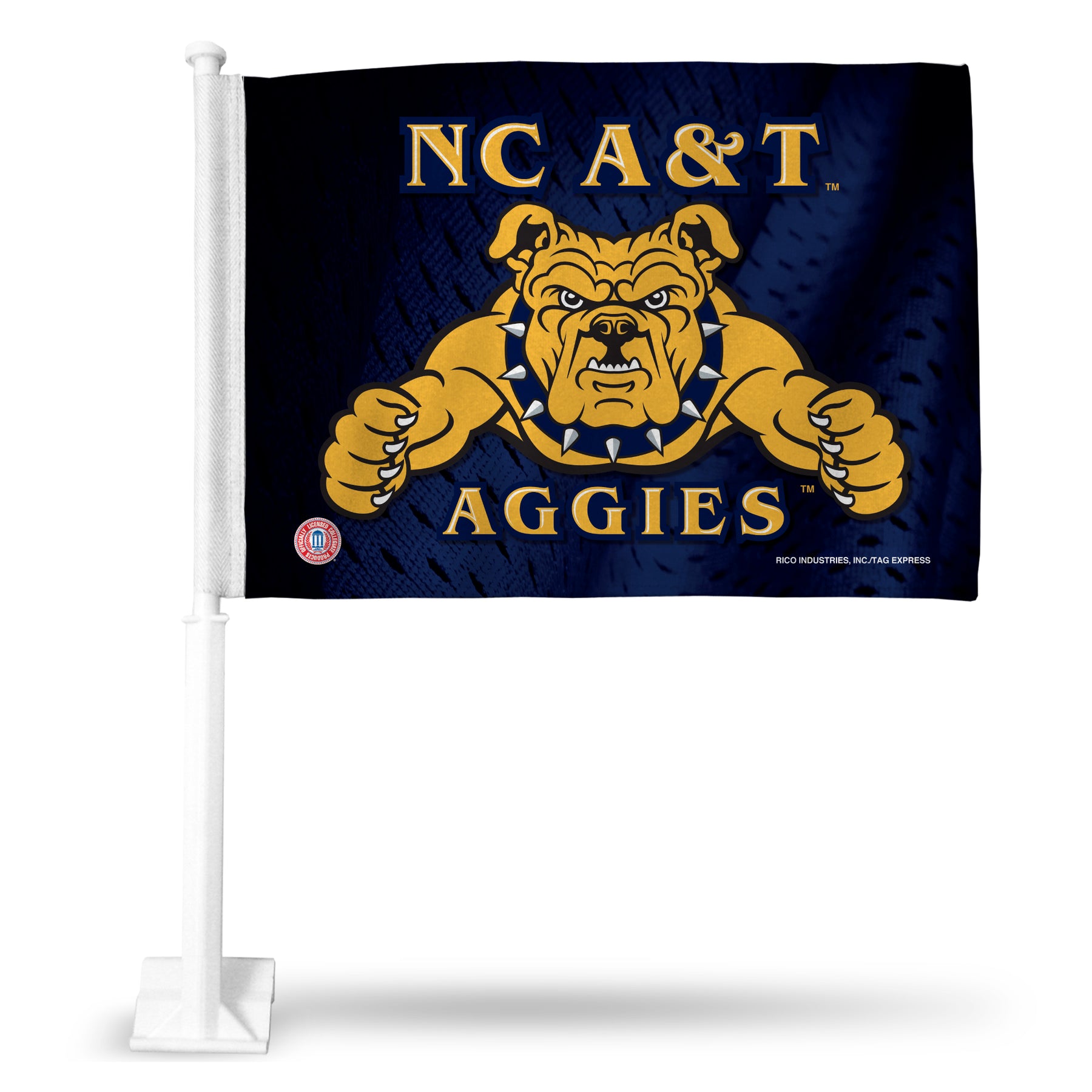 NCAA North Carolina A&T Aggies Car Flag League Outfitters