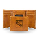 NHL New York Rangers Laser Engraved Trifold Fan Gear NHL New York Rangers