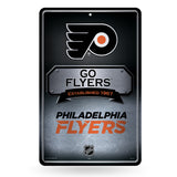 NHL Philadelphia Flyers Large Metal Sign Fan Gear NHL Philadelphia Flyers