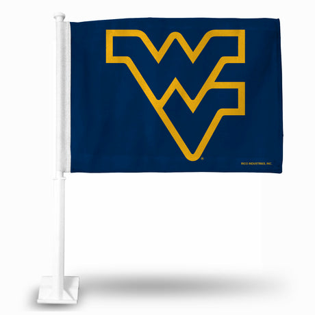 NCAA West Virginia Mountaineers Car Flag Fan Gear NCAA West Virginia Mountaineers