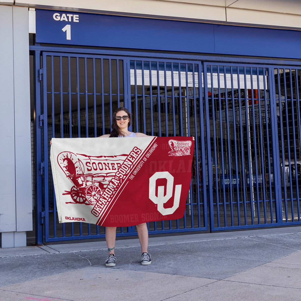 NCAA Oklahoma Sooners 3x5 Banner Flag Fan Gear NCAA Oklahoma Sooners