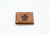 NHL Toronto Maple Leafs Laser Engraved Billfold Fan Gear NHL Toronto Maple Leafs