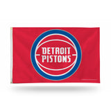 NBA Detroit Pistons 3x5 Banner Flag Fan Gear NBA Detroit Pistons