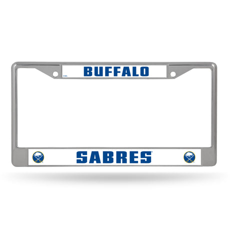 NHL Buffalo Sabres Chrome License Plate Frame Fan Gear NHL Buffalo Sabres