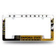 NCAA Emporia State Hornets All Over Chrome Frame Fan Gear NCAA Emporia State Hornets