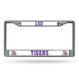 NCAA LSU Tigers Chrome License Plate Frame Fan Gear NCAA LSU Tigers