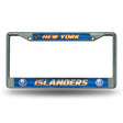 NHL New York Islanders Chrome Glitter License Plate Frame Fan Gear NHL New York Islanders