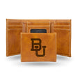 NCAA Baylor Bears Laser Engraved Tri-Fold Wallet Fan Gear NCAA Baylor Bears