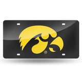 NCAA Iowa Hawkeyes Laser Cut Automobile Tag Fan Gear NCAA Iowa Hawkeyes