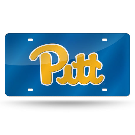 NCAA Pitt Panthers Laser Cut Automobile Tag Fan Gear NCAA Pitt Panthers