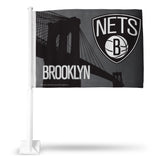 NBA Brooklyn Nets Car Flag Fan Gear NBA Brooklyn Nets