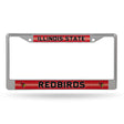 NCAA Illinois State Redbirds Chrome Glitter License Plate Frame Fan Gear NCAA Illinois State Redbirds