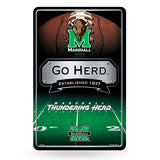 NCAA Marshall Thundering Herd Large Metal Sign Fan Gear NCAA Marshall Thundering Herd