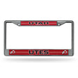 NCAA Utah Utes Chrome Glitter License Plate Frame Fan Gear NCAA Utah Utes