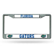 NCAA Florida Gators Chrome License Plate Frame Fan Gear NCAA Florida Gators