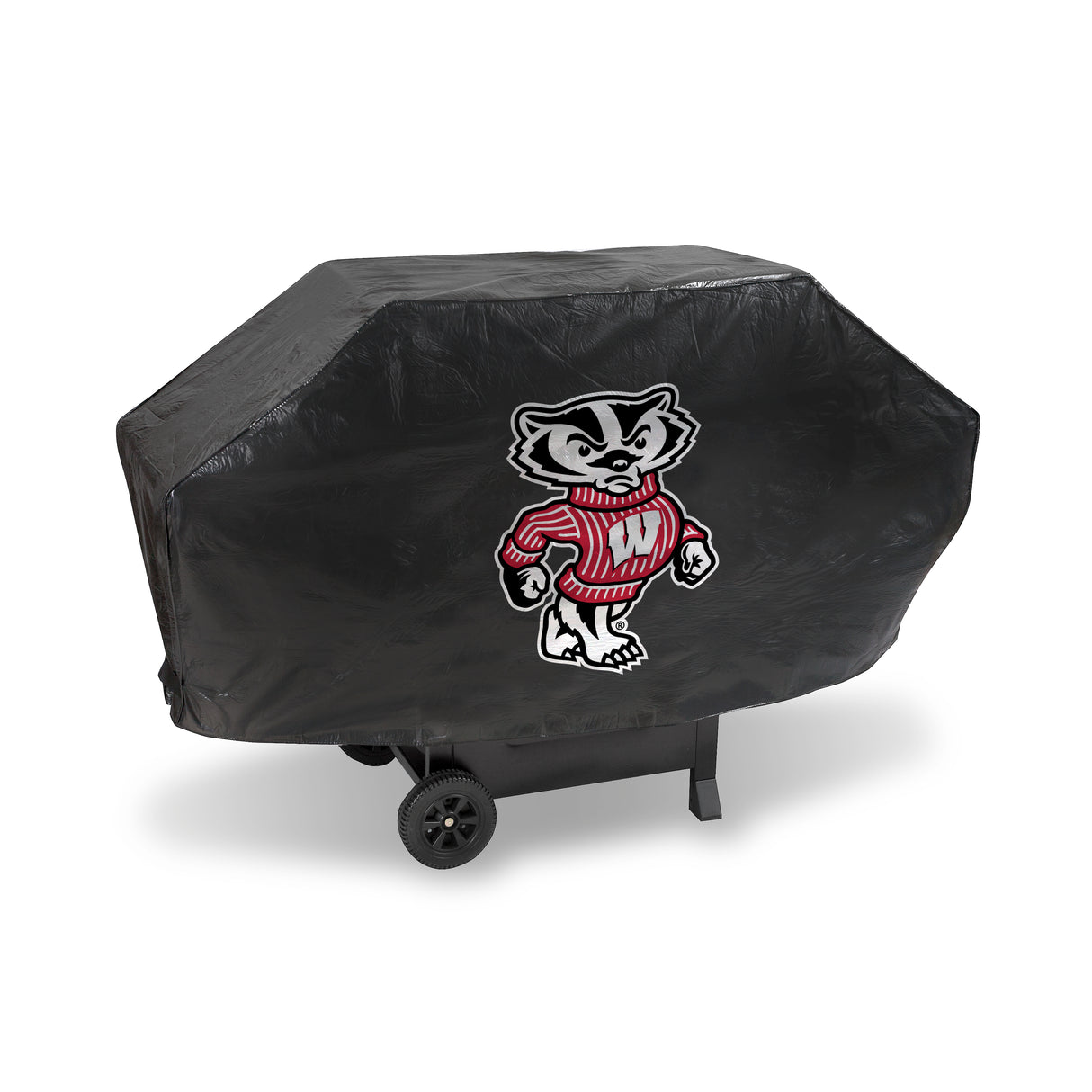 NCAA Wisconsin Badgers Grill Cover Deluxe Vinyl Fan Gear NCAA Wisconsin Badgers
