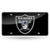 NFL Las Vegas Raiders Laser Cut License Plate Tag Fan Gear NFL Las Vegas Raiders
