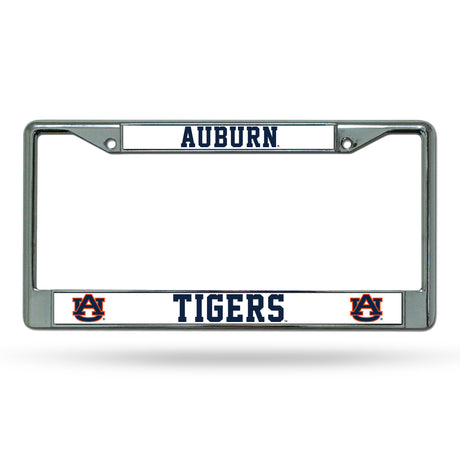 NCAA Auburn Tigers Chrome License Plate Frame Fan Gear NCAA Auburn Tigers