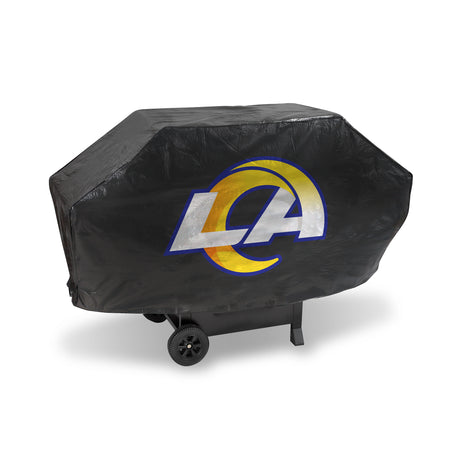NFL Los Angeles Rams Grill Cover Deluxe Vinyl Fan Gear NFL Los Angeles Rams