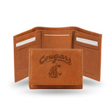 NCAA Washington State Cougars - WSU Embossed Tri-Fold Wallet Fan Gear NCAA Washington State Cougars