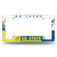 NCAA South Dakota State Jackrabbits All Over Chrome Frame Fan Gear NCAA South Dakota State Jackrabbits