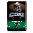 NFL Atlanta Falcons Large Metal Sign Fan Gear NFL Atlanta Falcons