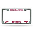NCAA Virginia Tech Hokies Chrome License Plate Frame Fan Gear NCAA Virginia Tech Hokies