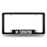 NCAA Maryland Terrapins All Over Chrome Frame Fan Gear NCAA Maryland Terrapins