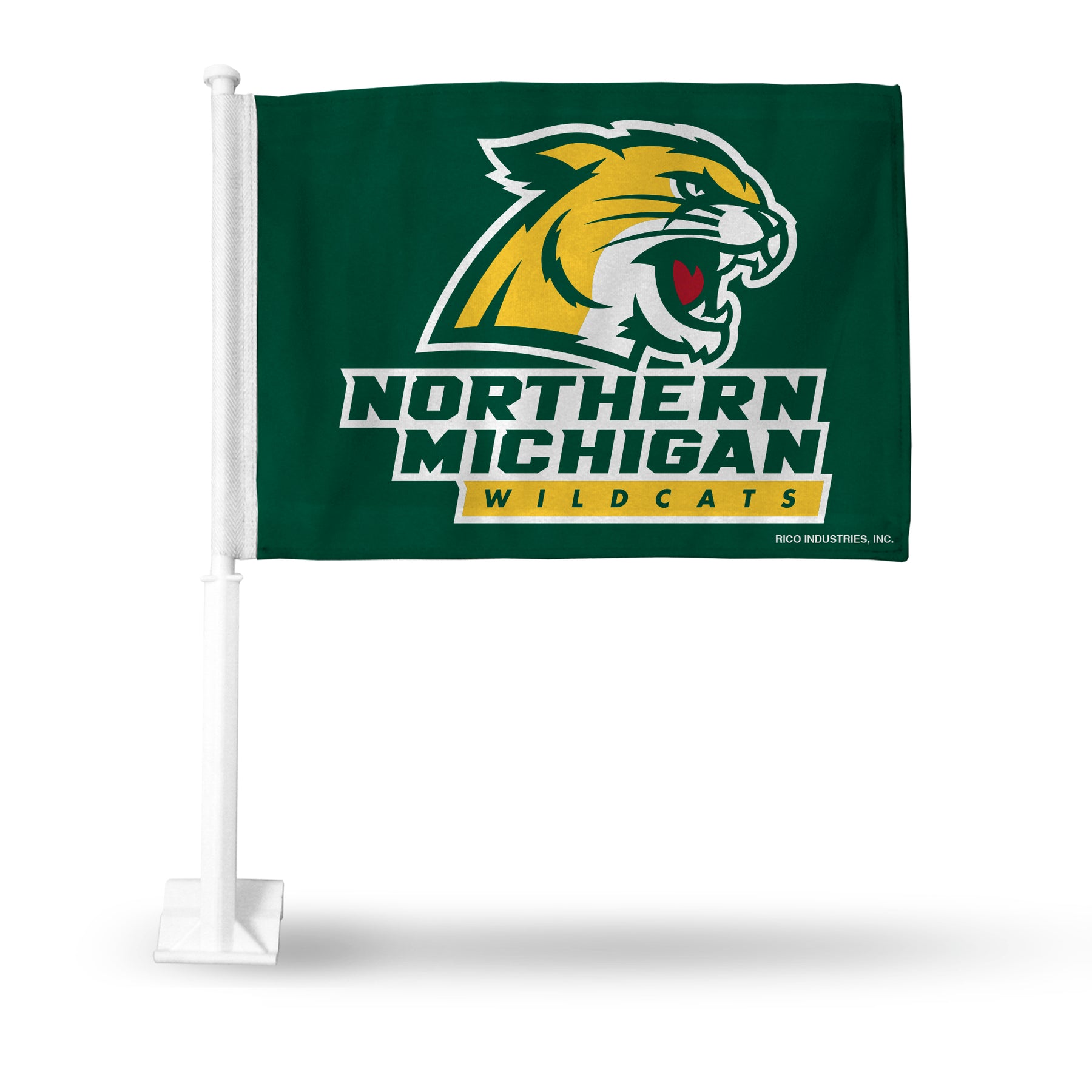 NCAA Northern Michigan Wildcats Car Flag League Outfitters