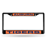 NCAA Auburn Tigers Laser Cut Black Chrome License Plate Frame Fan Gear NCAA Auburn Tigers