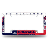 NCAA Gonzaga Bulldogs - Zags All Over Chrome Frame Fan Gear NCAA Gonzaga Bulldogs