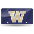 NCAA Washington Huskies Laser Cut Automobile Tag Fan Gear NCAA Washington Huskies