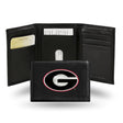NCAA Georgia Bulldogs Embroidered Tri-Fold Wallet Fan Gear NCAA Georgia Bulldogs