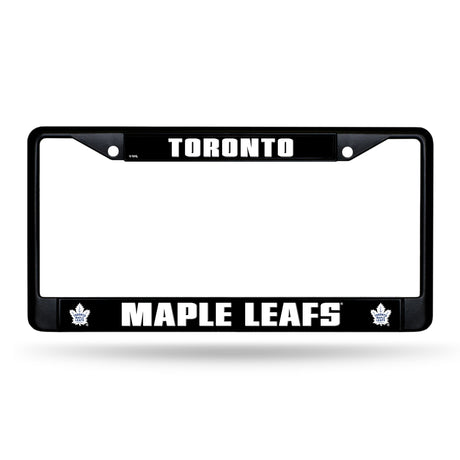 NHL Toronto Maple Leafs Black Chrome License Plate Frame Fan Gear NHL Toronto Maple Leafs