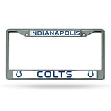 NFL Indianapolis Colts Chrome License Plate Frame Fan Gear NFL Indianapolis Colts
