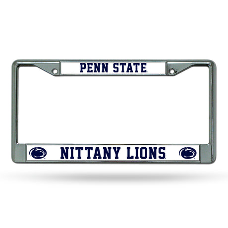 NCAA Penn State Nittany Lions - PSU Chrome License Plate Frame Fan Gear NCAA Penn State Nittany Lions
