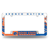 NCAA Boise State Broncos All Over Chrome Frame Fan Gear NCAA Boise State Broncos
