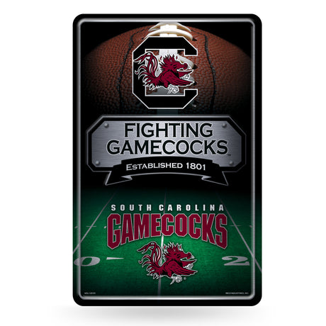 NCAA South Carolina Gamecocks Large Metal Sign Fan Gear NCAA South Carolina Gamecocks