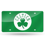 NBA Boston Celtics Laser Cut Automobile Tag Fan Gear NBA Boston Celtics