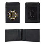 NHL Boston Bruins Embroidered Front Pocket Wallet Fan Gear NHL Boston Bruins